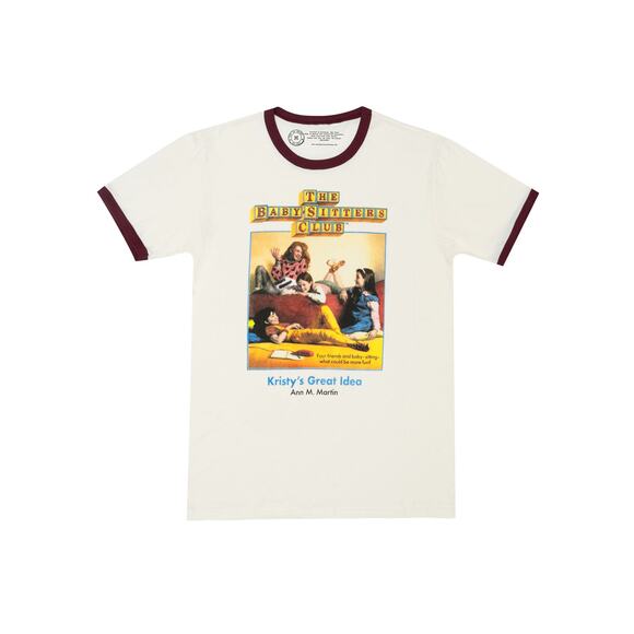 NWT Out of Print The Baby-Sitters Club Unisex Ringer T-Shirt size XL - Picture 1 of 6